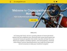 Tablet Screenshot of cruisingwithtunes.com